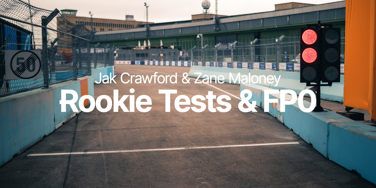 Zane Maloney And Jak Crawford To Serve As Andretti Formula E Rookie