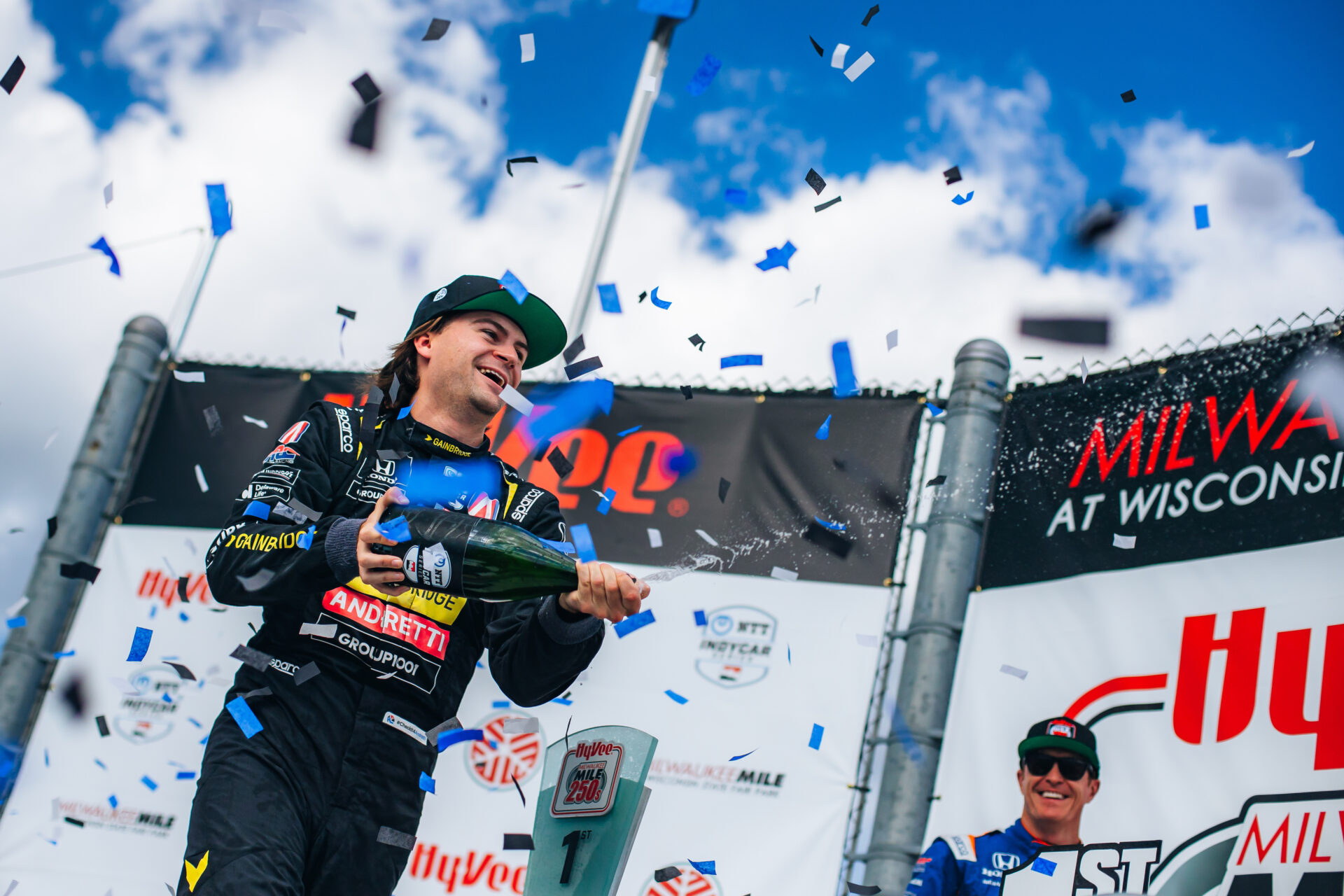 Andretti INDYCAR Milwaukee Mile Race 2 Report Andretti Global