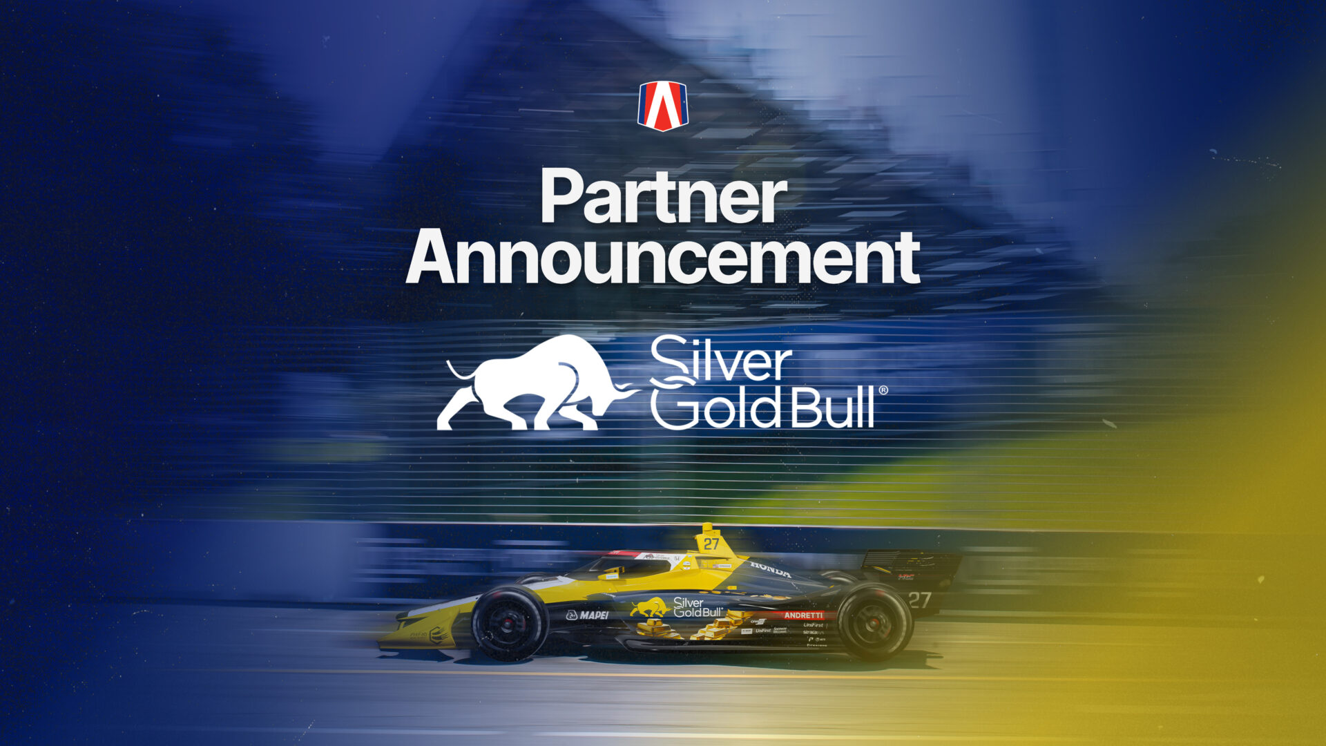Silver Gold Bull to Make INDYCAR Debut with Andretti Global