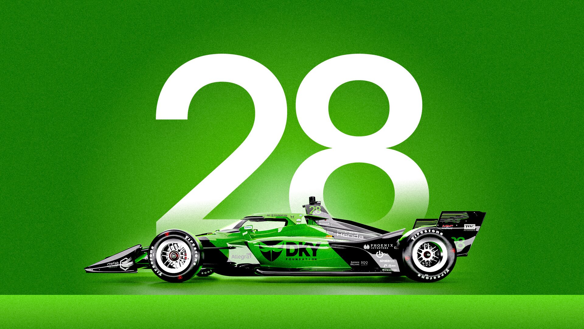 DKY Foundation to Serve as Primary Partner for Marcus Ericsson at INDYCAR Season Finale  